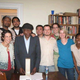 James Alan McPherson and students (T.D. Williams)